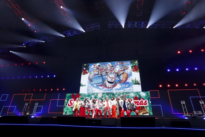 Scene from the Jump Festa 2025 ONE PIECE event